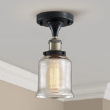 4 x Brand New Saint Mossi Vintage Semi-Flush Mount Ceiling Light, D12cm x H25cm - RRP €76.8