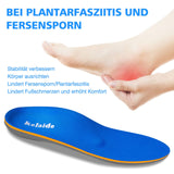 1 x Brand New Orthopedic insoles heel spur insoles for women men flat feet, plantar fasciitis, heel spur, foot pain, metatarsalgia - RRP €20.16