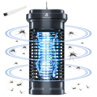 1 x RAW Customer Returns Electric insect killer, homesuit mosquito killer, insect trap mosquito lamp, 20W 4000V electric mosquito zapper, effective for reducing flying insects for indoor bedrooms and gardens - RRP €35.28