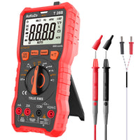 1 x RAW Customer Returns Professional Digital Multimeter, AoKoZo T28B Autorange Digital Multimeter Tester, 6000 Counts, TRMS - RRP €32.99