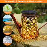 1 x RAW Customer Returns HELESIN solar lamps for outdoor decoration, 90 1 LED solar watering can with fairy lights outside, IP65 waterproof solar watering can garden, solar lamps hanging for garden, patio, flower pot and lawn - RRP €21.17