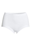 1 x RAW Customer Returns Conta waist briefs, briefs for perfect comfort, classic women s underwear, briefs made of 100 cotton, white Pack of 5, 52 5XL - RRP €29.7