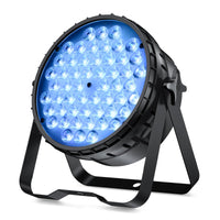 1 x RAW Customer Returns BETOPPER LED Strobe Lights Par Lights 54x3W LED RGB, DMX512 Sound Activated DJ Lights Strobe Wash Lights for Weddings, Clubs, Parties, Concerts Bar Shows 1 St ck  - RRP €65.99