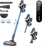 1 x RAW Customer Returns Roanow MarsVac S1 Cordless Vacuum Cleaner, 450W 38000Pa Cordless Electric Broom with 55 minutes of autonomy with LED display, 1.5L for hard floors Carpet Home - RRP €98.35