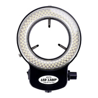 1 x RAW Customer Returns Jevina 144 LED Microscope Ring Light Ring Lamp 0-100 Adjustable Lamp for Microscope Ring Lighting - RRP €25.99