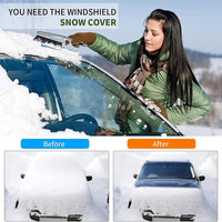 8 x Brand New BOBOZHONG Windshield Cover, Car Windshield Cover, Car Anti-Frost Cover, Foldable Windshield Protection Cover, Multi-Purpose Anti-Ice Film, UV Resistant 180 103cm  - RRP €66.88