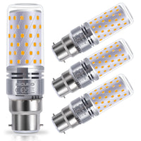 1 x RAW Customer Returns DiCUNO B22 LED corn lamp 10W, 130W halogen bulb equivalent, warm white 2700K, 1400LM, B22 bayonet cap, LED corn cob not dimmable, set of 4 - RRP €19.12