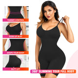 1 x RAW Customer Returns Bingrong Women s Shaping Body Shaping Underwear Slimming Body Shaping Belly Seamless Shaping Body Shaping Sheath Slimming Bodysuit Shapewear XS-S, Black  - RRP €26.99