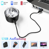 1 x RAW Customer Returns Mini Disco Ball, SEBRUANC Disco Lights LED Party Lights Music Controlled Light 380mAh USB Type C DJ Strobe Ball with Night Light for Children Parties Birthday, KTV, Christmas Gift - RRP €12.85