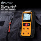 1 x RAW Customer Returns in 1 Gas Leak Detector H2S, EX, O2, CO - Reliable Safety Monitor for Home and Business with Accurate Detection, Rechargeable, Rugged Construction and Instant Alerts - RRP €109.99