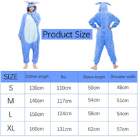 1 x RAW Customer Returns Boyigog Stitch Onesie Costume Stitch Onesie Costume Relaxo Women Men Pajamas Carnival Costume, Blue L, Small X-Large - RRP €24.0