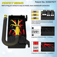 1 x RAW Customer Returns Gebildet 12V Relay Box and Fuse with 5pcs 5-Pin JD1914 40A Relay and 1pc 4-Pin Relay 6 ATC ATO Blade Fuse, Waterproof Universal Relay Box for Car, Truck, Automotive, Marine, Boat - RRP €29.5