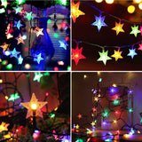 1 x Brand New hongtang solar fairy lights for outdoors, 32M 300 LED solar fairy lights balls outside 8 modes solar fairy lights weatherproof for garden, balcony, wedding, Christmas, party decoration multi-colored  - RRP €29.23