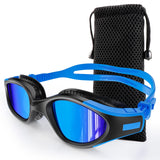 10 x Brand New HEGCOIIE Polarized Swimming Goggles for Adults, Women, Men, Juniors Polarized Blue Lens  - RRP €312.0