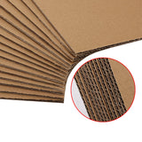 1 x RAW Customer Returns Worown 20 pieces A3 297 x 420 mm corrugated cardboard, 3 mm thick cardboard, cardboard sheets for painting, modeling, arts and crafts - RRP €19.66