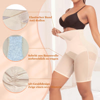 1 x RAW Customer Returns Werkiss tummy control underpants women s shapewear girdle pants high waist underwear figure-shaping tummy control body shaper leggings girdle pants 1 beige, S  - RRP €21.17