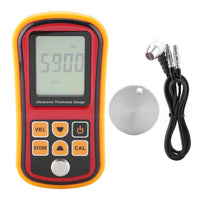 1 x RAW Customer Returns Thickness Meter, GM100 Digital Ultrasonic Thickness Gauge 1.2-300 mm Steel Width, Layer Thickness Gauge Four-Digit LCD Display, 0.01 mm Resolution, Coating Thickness Gauge - RRP €104.73