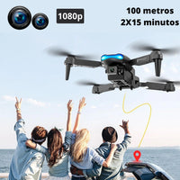 1 x RAW Customer Returns Drone E99 Pro Platform Gift With 2 Cameras 2 Batteries Drone Looping 3D Flip 3 Speed Modes Aeromodelling Stable Drone for Beginners Remote Control Astur Group - RRP €59.5