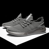 1 x RAW Customer Returns BUBUDENG men s shoes, running shoes, sports shoes, sneakers, street running shoes, lightweight leisure, breathable fitness shoes, gray EU 48 - RRP €36.14