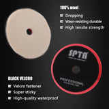 1 x RAW Customer Returns SPTA polishing sponge, 6-piece 150 mm polishing sponges, polishing pad, polishing pad sponge set, polishing disc with polishing fur, polishing set, polishing plate kit for drill, for polishing machine, sander - RRP €32.99