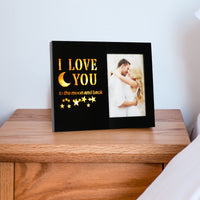 20 x Brand New Newbyst Picture Frames for Couples - I Love You To The Moon And Back Anniversary Picture Frame, Sweet Romantic Gift for Boyfriend, Girlfriend, Father, Mother Style 2-Black... - RRP €419.6