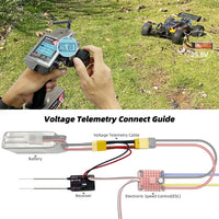 1 x RAW Customer Returns Radiolink 2.4Ghz R7FG 7 Channel Gyro Receiver with Voltage Telemetry Long Range Control, RC Car Boat Radio Control Crawler RC4GS v2 RC6GS v2 RC4GS v3 RC6GS v3 - RRP €25.2