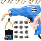 1 x RAW Customer Returns 150W Plastic Welder, Car Bumper Crack Repair Kit, 800pcs Hot Staplers Plastic Welding Machine, Welding Repairing Machine for Car Bumper Auto Parts Kayak Canoe - RRP €27.91