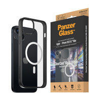 1 x RAW Customer Returns PanzerGlass ClearCase Protective Case for iPhone 14 Plus - MagSafe Compatible iPhone Protective Case - Tempered Glass Back with Shock-Absorbing TPU Frame - Military Grade Standard - RRP €12.0