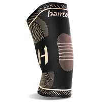 10 x Brand New Hanter Knee Brace Meniscus Arthritis XL Women Men Sport Copper Knee Support for Fitness Jogging Work - RRP €126.0