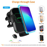 1 x RAW Customer Returns Wefunix 15W Automatic Fast Wireless Charger Car Phone Holder Electronic Motor Operated Qi Charging Station Compatible With iPhone 15 14 13 12 11 X Samsung Galaxy S24 S23 S22 S21 S20 Note 20 Huawei - RRP €35.99