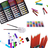 1 x RAW Customer Returns KINSPORY Art Set for Kids, 139 Pieces of Art Kits for Kids, Deluxe Paint Aluminum Box Art Set, Coloring Drawing Art Supplies, Gift Case for - RRP €36.99