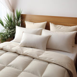 1 x RAW Customer Returns Pillows for Bed 50x80 2 Units Filled Hypoallergenic Anti-mite and Soft Rectangular Cushion for Home with Breathable Outer Pillowcase in Cotton and Polyest. White Removable and Washable - RRP €27.99