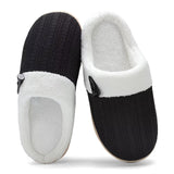 1 x Brand New NineCiFun Women s Comfortable Memory Foam Slippers Non-Slip Indoor Outdoor Slippers EU 42 43, Grey  - RRP €60.0