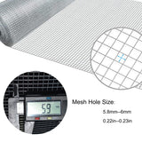 1 x RAW Customer Returns C Xanadu mouse grid 400mmX6m, rodent mesh, joint grid metal roll, protective grid, galvanized steel mats, vole grid for raised bed, prevents access with mice rats and snakes - RRP €30.23