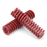 1 x RAW Customer Returns 2pcs AD 10mm ID 5mm Die Spring Mold AccessoriesTM Red Spring Compression Short Pitch Spring Spiral Pressure Spring Red Flat Wire TM10 50mm  - RRP €24.0