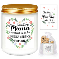 8 x Brand New Photect Beste Mama der Welt Gift Scented Candle for Mom with Greeting Card Heart-Shaped Gift Tag Guardian Angel Pendant Gift for Mother s Day Birthday Christmas - RRP €182.4