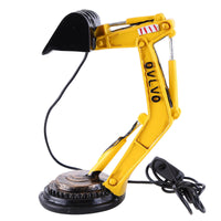 1 x RAW Customer Returns Desk lamp for children, movable excavator table lamp LED table lamp unique excavator desk lamp industrial style excavator tractor night lamp for children bedside lamp living room office - RRP €29.22