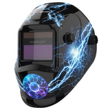 1 x RAW Customer Returns YESWELDER True Color Welding Helmet Automatic Darkening Welding Mask Solar Power, Wide Shade 4 9-13 Welder Mask Welding for TIG MIG ARC - RRP €42.11