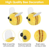 2 x RAW Customer Returns BELIHOME 50 pieces bee felting mini, bee craft decoration wool felt bee craft decoration, mini bee decoration mini bee craft decoration bee decoration for home decoration - RRP €60.0