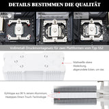 1 x RAW Customer Returns Thermalright Assassin King 120 SE WHITE ARGB CPU Air Cooler, AK120 SE WHITE ARGB, 5 Heatpipes, TL-C12CW-S PWM Quiet Fan CPU Cooler with S-FDB Bearing, for AMD AM4 AM5 Intel 1150 1151 1200 1700 - RRP €23.59