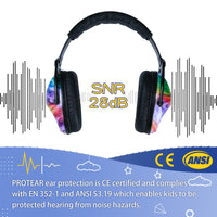 1 x RAW Customer Returns PROTEAR Hearing Protection Children, Autism Sensory Equipment, Noise Cancelling Headphones for Toddlers to Teens, Ideal for Fireworks, Concerts, SNR 28 dB - RRP €21.24