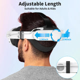 1 x RAW Customer Returns Younik Quest 3 headband with 10000 mAh battery, adjustable Quest 3 strap with head cushion to reduce head pressure, quickly rechargeable Quest 3 headstrap for longer playing time - RRP €42.53