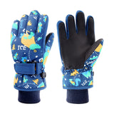 1 x RAW Customer Returns SEYUFN Children s Ski Gloves Waterproof Winter Gloves for Boys Girls Snow Gloves Warm and Breathable Suitable for Winter Outdoor Activities and Sports M 7-9 Years , B-Navy  - RRP €14.11