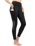 1 x RAW Customer Returns FitsT4 Sports Women s Riding Breeches with Knee Inserts and Zip Pocket, Elastic Trousers for Riding School, Black, M - RRP €24.0