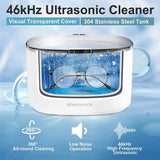 1 x RAW Customer Returns Ultrasonic Cleaner 750ML Professional Ultrasonic Cleaner, Ultrasonic Washer 50W 46000Hz With Digital Display and Degassing, for Jewelry Glasses Watches Rings Necklaces - RRP €44.05