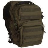 1 x RAW Customer Returns Sturm-Miltec Mel-Tec Unisex Assault Backpack, Olive, OneSize - RRP €32.98