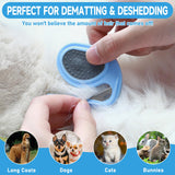 5 x Brand New Dematting Comb for Dogs, Dematting Knife Cat, Knot Comb Hair Removal Tool Splitter Fur Detangler Dematting Comb for Dogs - RRP €39.3