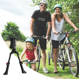 1 x RAW Customer Returns Shulltji bicycle stand 24-29 inches, bicycle stand double stand, adjustable two-legged stand, non-slip rear stand, bicycle accessories for e-bike, MTB, mountain bike, city bike - RRP €20.16