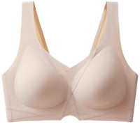 1 x RAW Customer Returns FEOYA Bra Women Without Wire Seamless Comfort Bustiers T Shirt Sleep Nursing Sport Soft Bra Comfortable Buttery Soft Bralette with Firm Pads - XXL - RRP €28.99