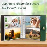 1 x RAW Customer Returns ZEEYUAN photo album 200 photos 10X15 to insert hardcover photo album slip-in album for landscape format photos for birthday Christmas wedding Valentine s Day family - RRP €23.99